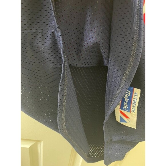 Vintage Baseball Jersey Authentic Majestic QUONG 23 With Patch USA FLAG XL - Picture 6 of 8